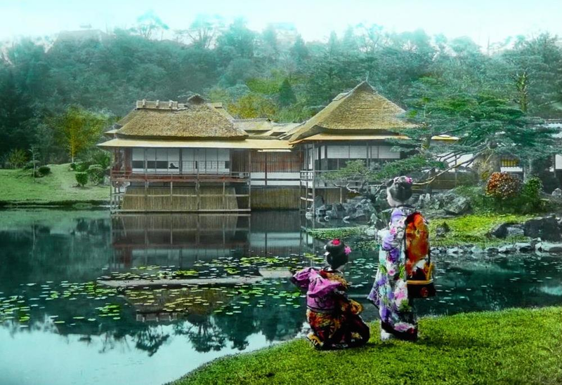 Illustration for article titled Hand-Colored Photos Turn Early 20th Century Japan Into A Dream World